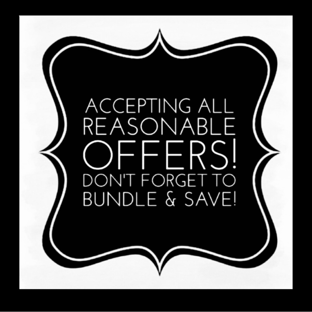 Open to ALL OFFERS!